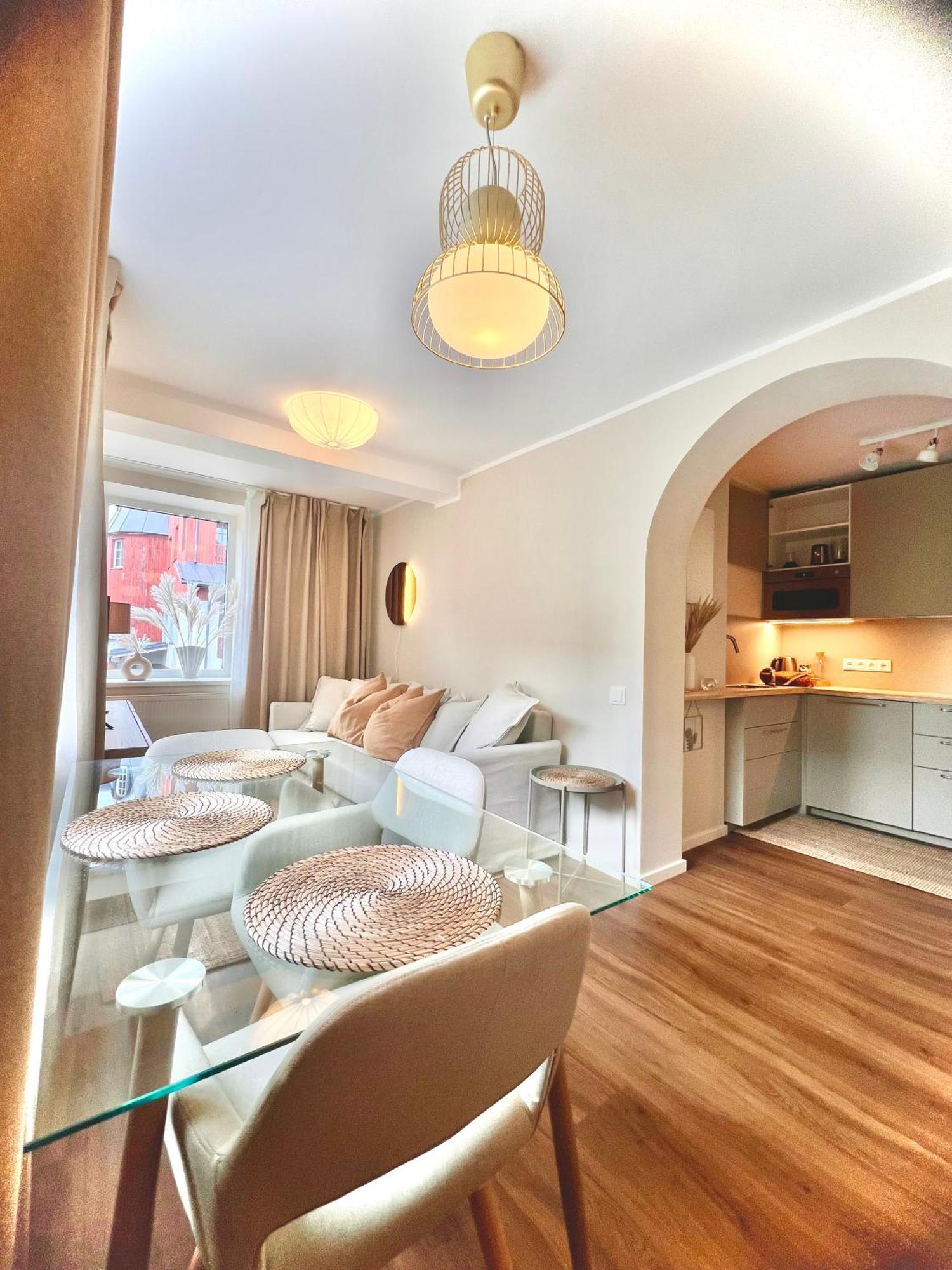 Appartamento Dabintos Sunny Arch Druskininkai Esterno foto