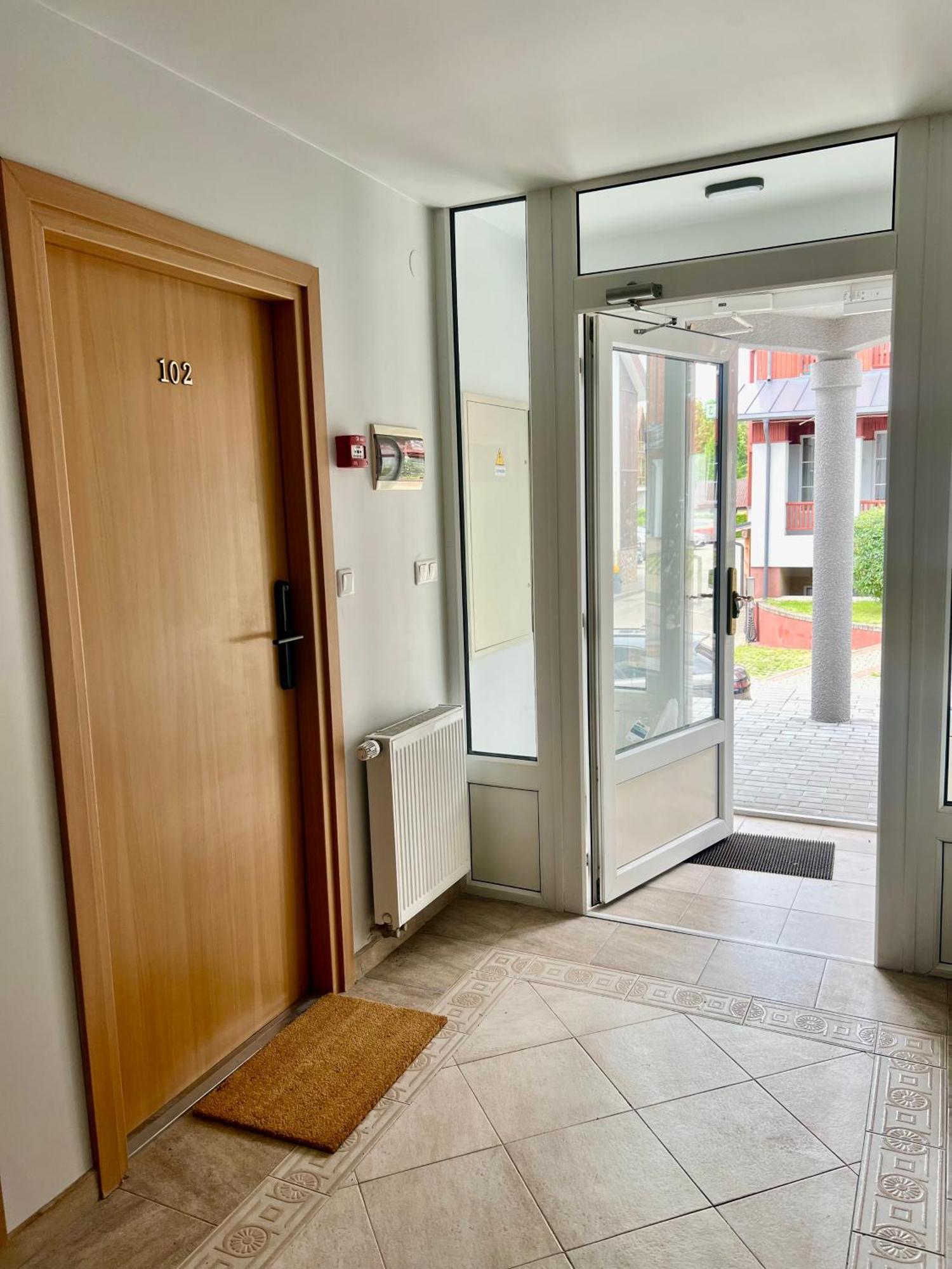 Appartamento Dabintos Sunny Arch Druskininkai Esterno foto