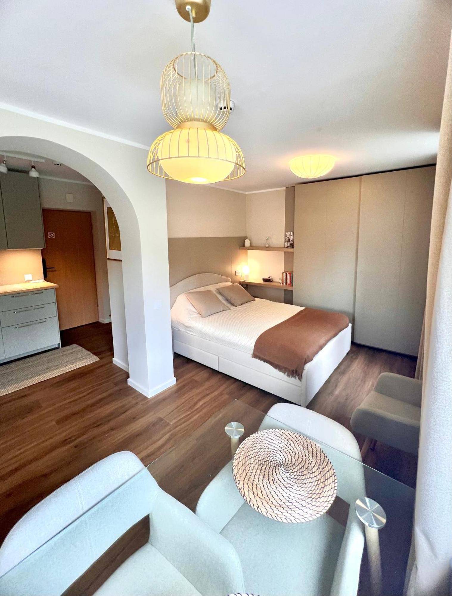 Appartamento Dabintos Sunny Arch Druskininkai Esterno foto